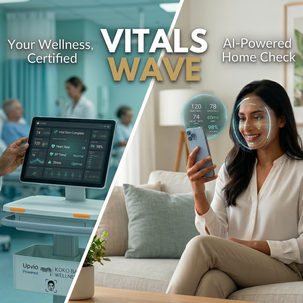 Vital Wave : 30-Second AI Health & Stress Scan