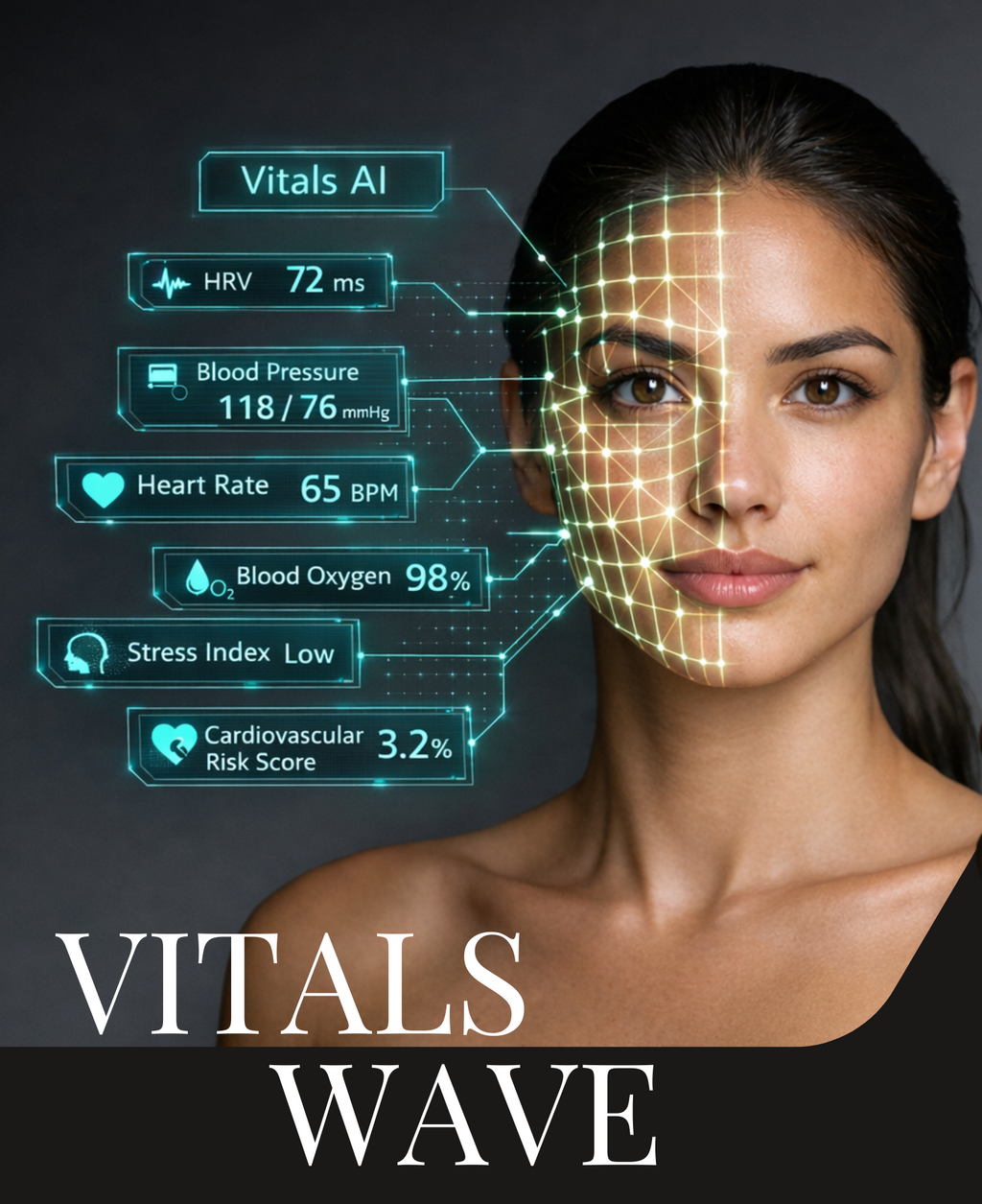 Vital Wave : 30-Second AI Health & Stress Scan