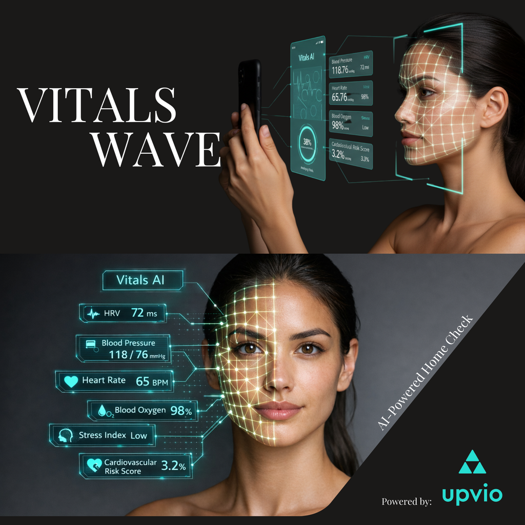 Vital Wave : 30-Second AI Health & Stress Scan